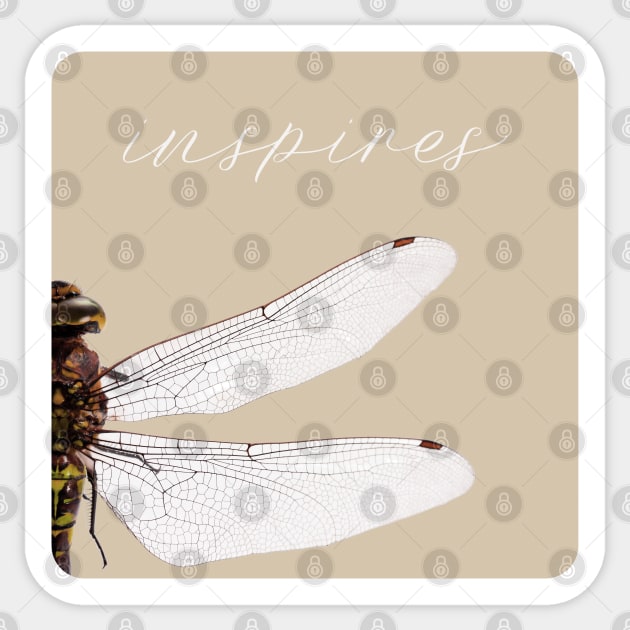 DRAGONFLY VI-Inspires Sticker by PiaS